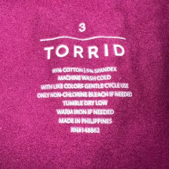 Torrid Womens Tank Top Quarter Zip High Collar Sleeveless Pullover Pink Size 3 - Picture 5 of 5